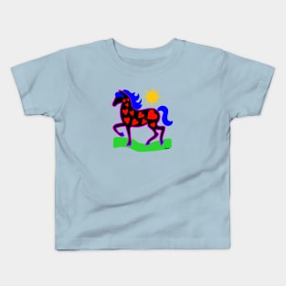 Horse Lover Valentine Kids T-Shirt